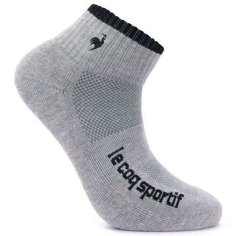 Tất vớ thể thao nam cổ thấp QGBSJB01V-BK00