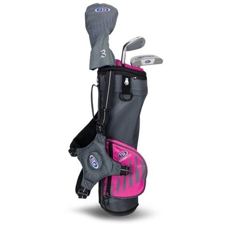 Bộ 3 gậy golf beginner trẻ em cao 1m Ultralight 39"