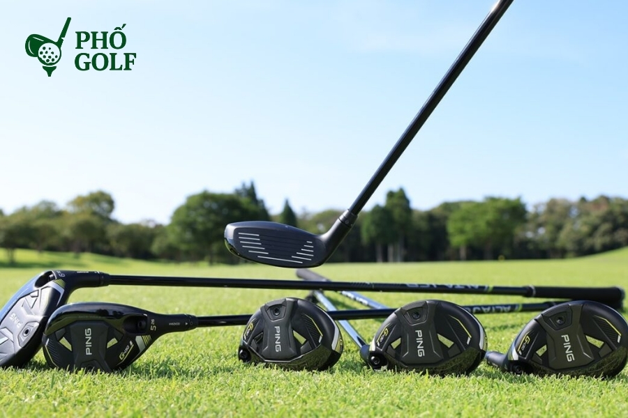 Bật mí kỹ thuật đánh gậy rescue chuẩn như chuyên gia Gậy rescue mang lại forgiveness cao, dễ đánh bóng bay lên và linh hoạt hơn sắt dài