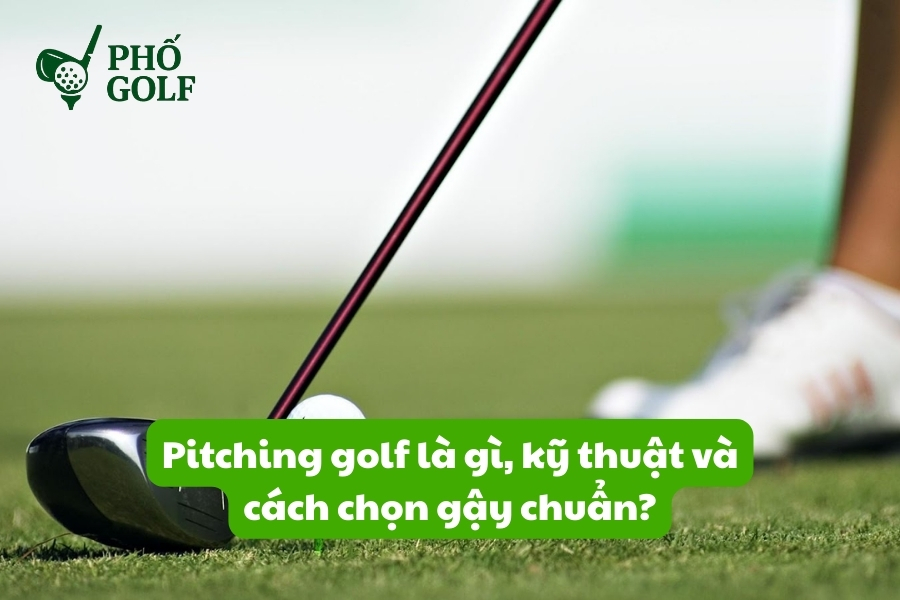 Pitching golf là gì, kỹ thuật và cách chọn gậy chuẩn? Pitching golf là gì, kỹ thuật và cách chọn gậy chuẩn?
