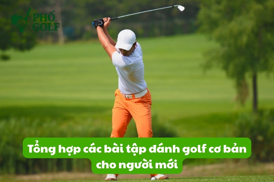 Tổng hợp các bài tập đánh golf cơ bản cho người mới Tổng hợp các bài tập đánh golf cơ bản cho người mới