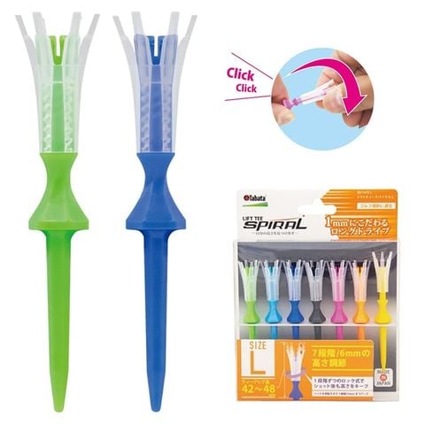 Tee golf nhựa Lift Tee Spiral GV1419