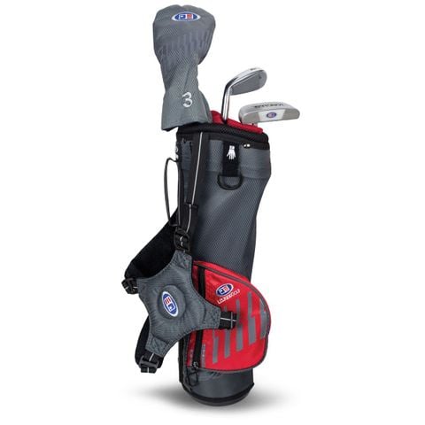 Bộ 3 gậy golf beginner trẻ em cao 1m Ultralight 39"