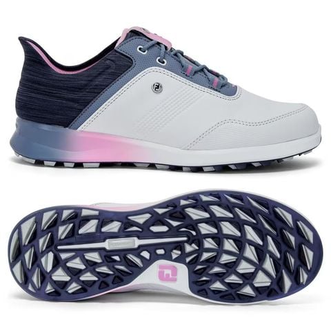 Giày golf nữ DS FJ STRATOS WM WHT/NVY/PNK 97800 Giày golf nữ DS FJ STRATOS WM WHT/NVY/PNK 97800