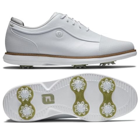 Giày golf nữ CS W TRADITIONS WHT/WHT/WHT 97910