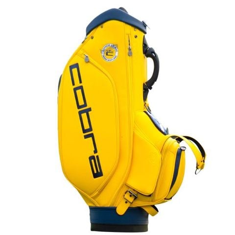 Túi gậy golf 90967901 Postage Stamp Tour Staff Bag Yellow-Navy