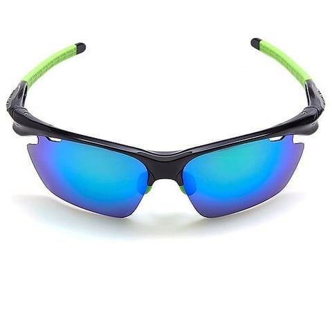 Kính mát thể thao MS-049 Tráng Gương Xanh UV400