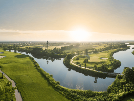 Sân golf Vũ Yên bảng giá, review, kinh nghiệm đặt sân