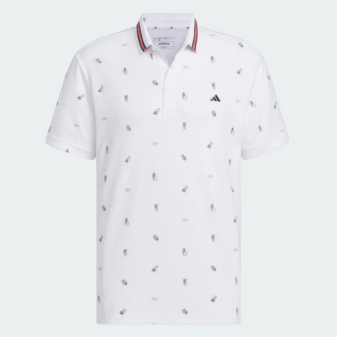 Áo golf nam tay ngắn Play Green Monog IN9047 Áo golf nam tay ngắn Play Green Monog IN9047