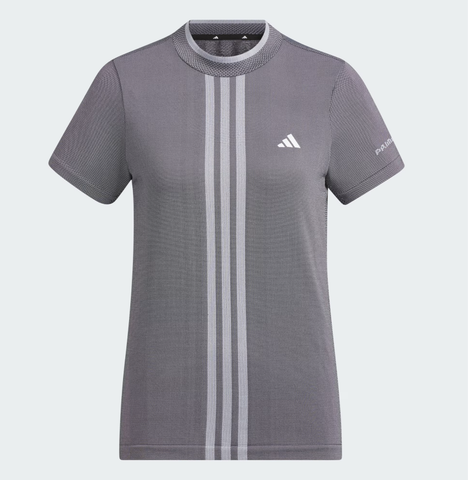 Áo golf nữ tay ngắn Primeknit Mock Shirts Black IN6606 Áo golf nữ tay ngắn Primeknit Mock Shirts Black IN6606