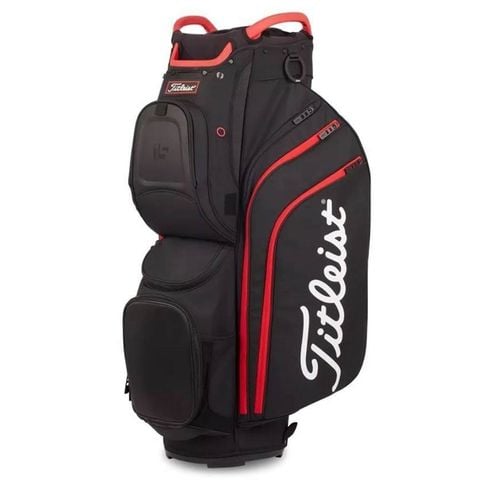 Túi gậy golf CART 15 BLACK/BLACK/RED TB22CT8-006 Túi gậy golf CART 15 BLACK/BLACK/RED TB22CT8-006