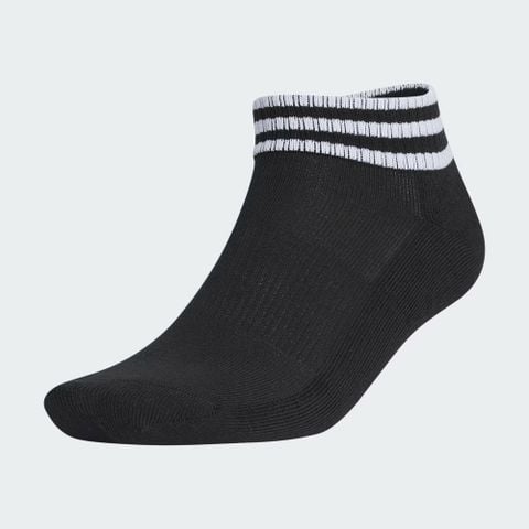 Vớ cổ thấp W 3St Ankle Black/White M HA5938